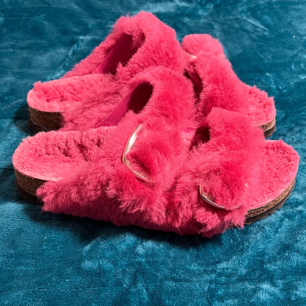 Birkenstock Arizona Big Buckle Shearling sz40